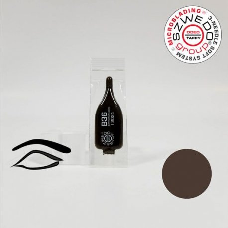 pigmento monodose - Colore B-36 Black/Brown 4
