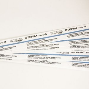 Strisce indicatrici di sterilizzazione, conf.250pz - test di sterilità