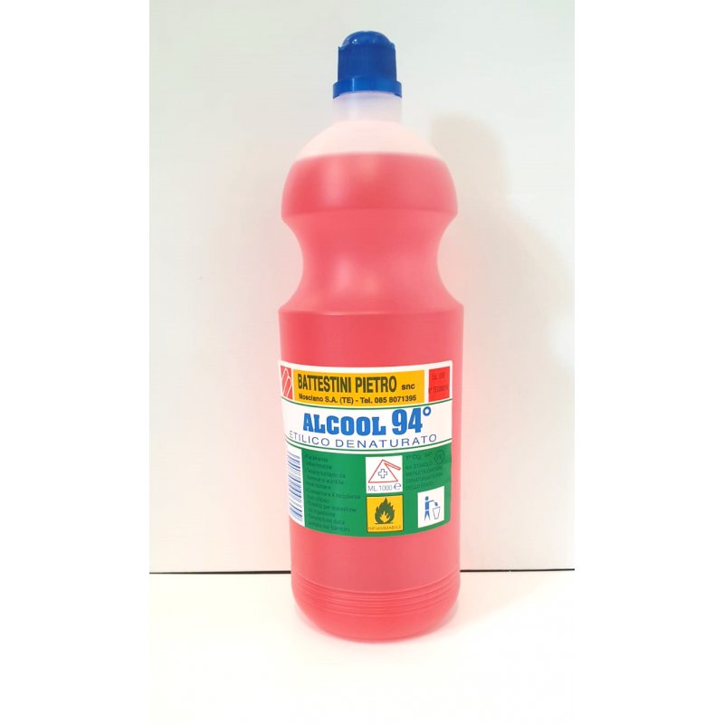 ALCOOL ETILICO DENATURATO 1 LT. - ALCOOLITAL