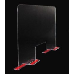 Anti-bacterial Plexiglass Parafiato Panel with double-sided tape