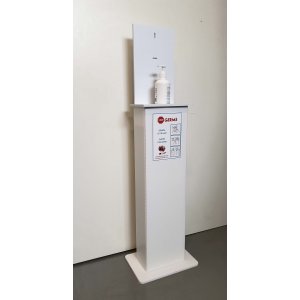 Colonnina STOP GERMS con 6 flaconi dispenser