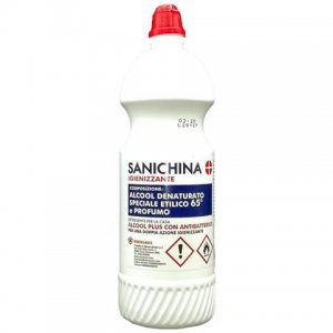 Sanichina - Alcool Denaturato Etilico 65 Gradi Profumato