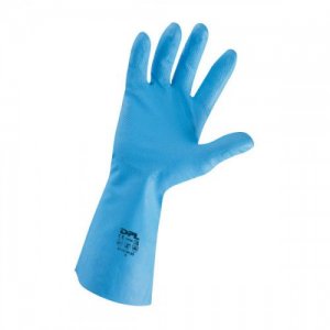 light nitrile gloves with long reusable cuff