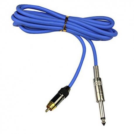 Clip cord RCA/jack in silicone