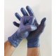 BLUE  NITRILE GLOVES powder free