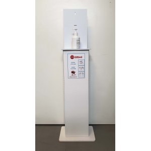 Colonnina STOP GERMS con 6 flaconi dispenser