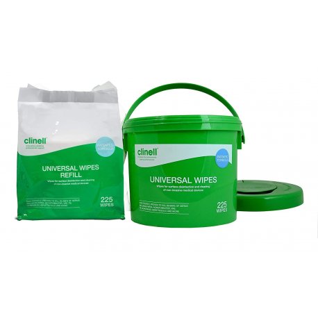 CLINELL GERMICIDA WIPES FOR HANDS AND SURFACES