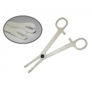 Disposable open oval pliers for piercings