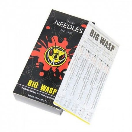Big Wasp 1005RM Professional Tattoo Safety Cartridge NEW 62027  ASA  College Florida