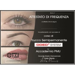 semipermanent makeup foundation course Otzi Tattoo - full optional