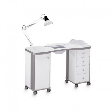 DOUBLE TABLE for nail reconstruction with vacuum cleaner