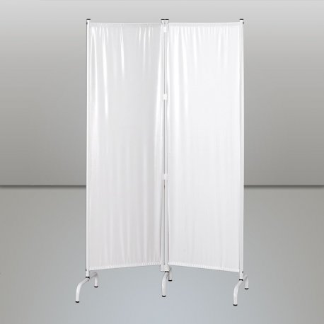 two-door chromed screen with fireproof cotton sheets