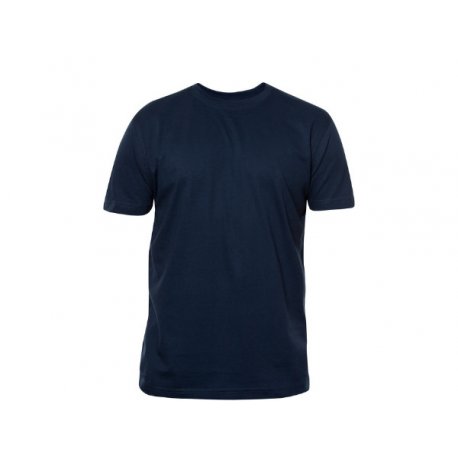 Blue cotton T-shirt, crew neck,...