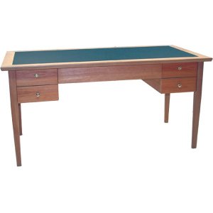 SCRIVANIA IN LEGNO DOPPIA