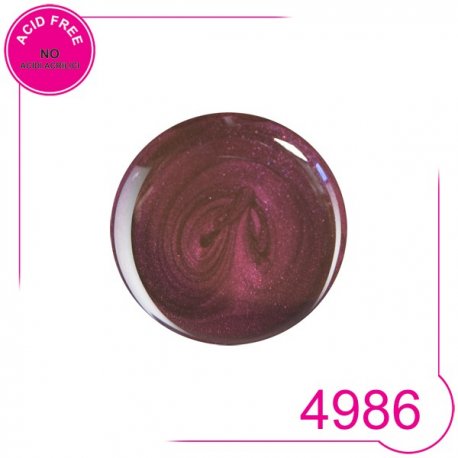 STRONG COLOR EGGPLANT - Gel color of strong intensity 'and durability