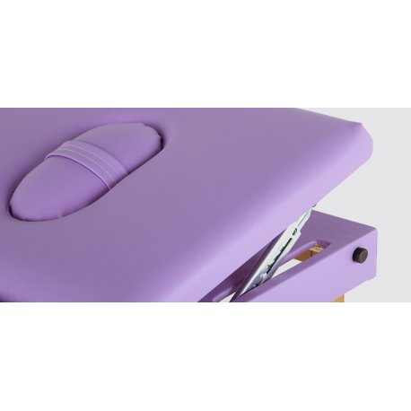 FOLDING MASSAGE BED 'MAGIC FOLDING' WITH RAISED 