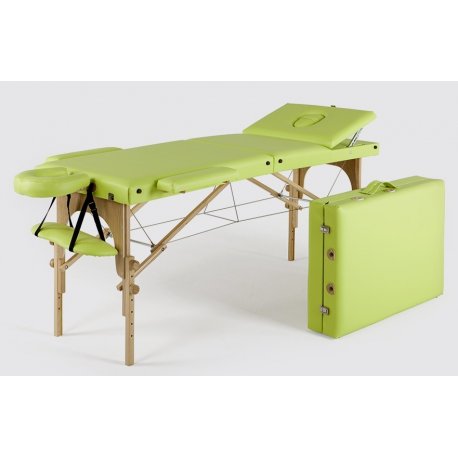 ADJUSTABLE FOLDING MASSAGE BED - 'SPECIAL FOLDING' WITH RAISED -