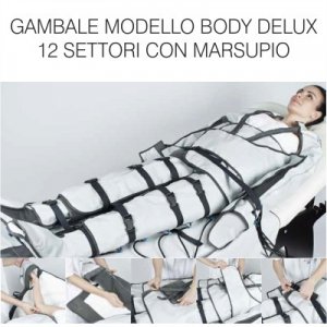 Gambale pressoterapia a 12 settori