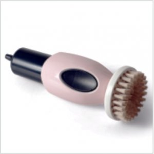 Motor handpiece for body scrub with brushes