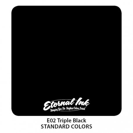 Color Eternal Ink E02 Triple Black